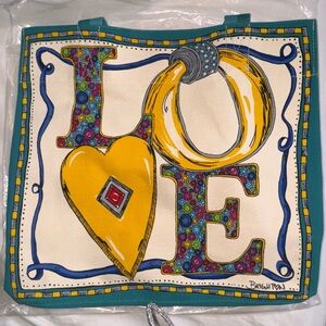 Brighton Charmed LOVE Tote Bag